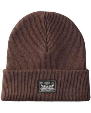 Levi's Levis Mütze Backpatch Beanie Bracken - Braun