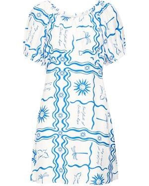 Ichi Kleid - Blau