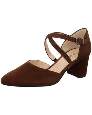 Gabor Slingpumps Riemchenpump Damen 3002.02.005 Rauleder - Braun