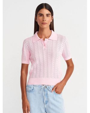 Dilvin Bluse Blusen - Weiß