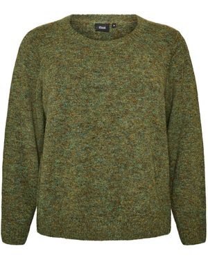 Zizzi Sweatshirt - Grün