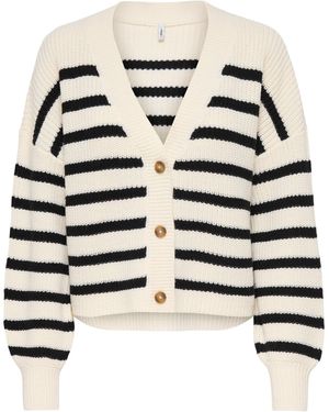 ONLY Strickjacke Onlcallie - Weiß