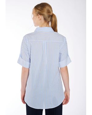 Hailys Bluse - Blau
