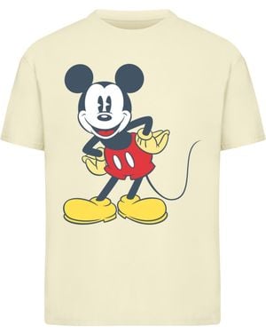 Merchcode T-Shirt Mickey Vintage Pose - Grau
