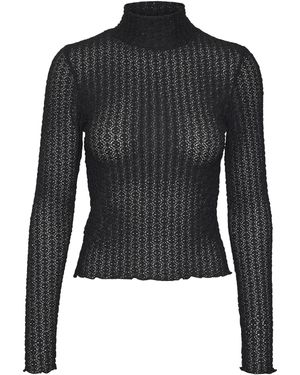 Vero Moda Shirt 'Shelby' - Schwarz