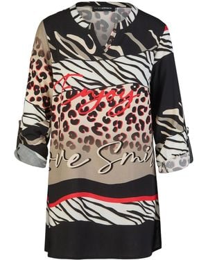 Doris Streich Bluse - Grau