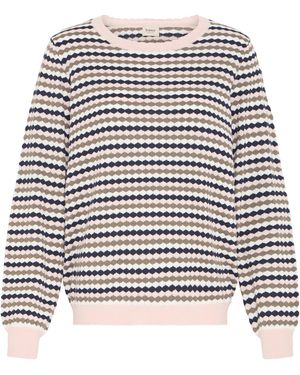 Fransa Pullover Frcaia - Weiß