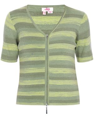 myMo Strickjacke - Grün