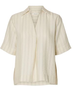 SELECTED Bluse - Weiß