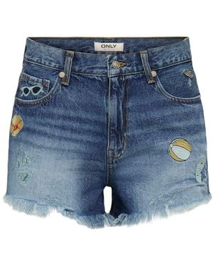 ONLY Shorts Onlzuma - Blau