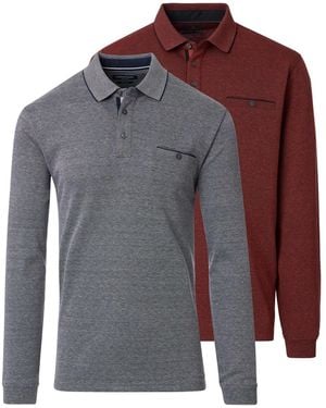 CASA MODA Shirt Basic - Grau