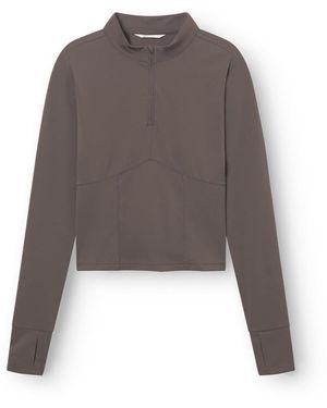 Rethinkit Studios Half Zip - Braun