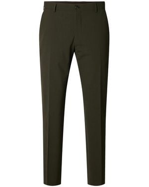 SELECTED Hose Slhliam - Grau