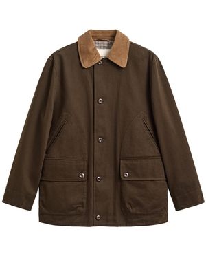 GANT Jacke Moleskin Decker - Braun