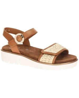 Ara Sandale Bilbao Sandale Nappa Bast 12-33519 - Braun