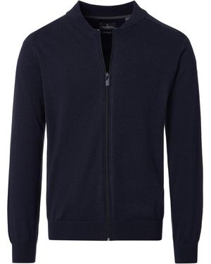 CASA MODA Strickjacke Basic - Blau