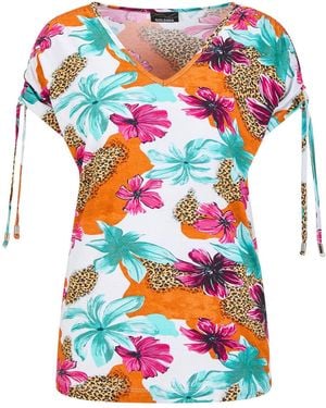 Goldner Shirt - Weiß
