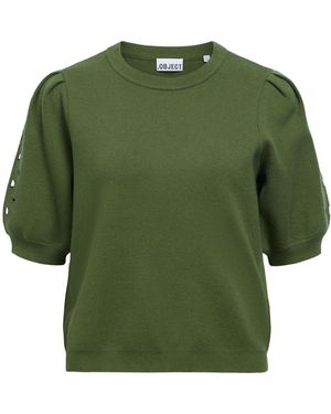 Object Pullover Objyuki - Grün