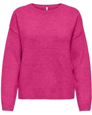 ONLY Pullover Onlolivia - Pink