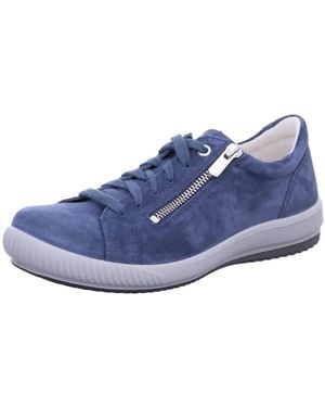 Legero Sneaker Low Schnürschuh Damen 2-001162 8600 Echtleder - Blau