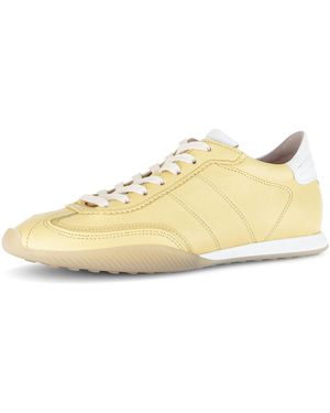 Gabor Sneaker Freizeitschuh, Halbschuh, Schnürschuh mit Ziernähten - Schwarz