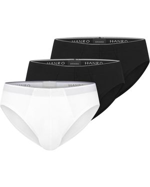Hanro Slip Cotton Superior - Schwarz