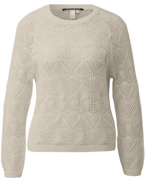 QS Pullover - Weiß