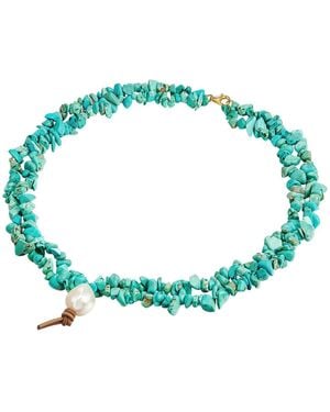 Valero Pearls Kette - Grün