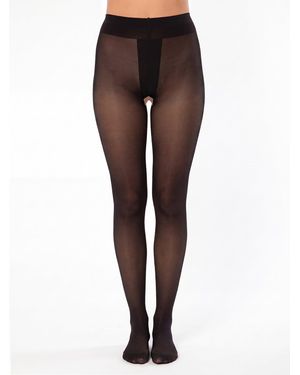 GLAMORY Strumpfhose Ouvert 40 Strumpfhose - Braun