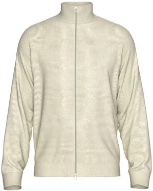 SELECTED Strickjacke Dane - Weiß
