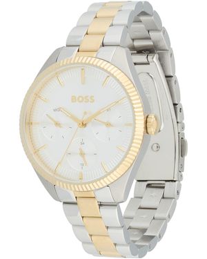 BOSS Analoguhr Sage - Grau