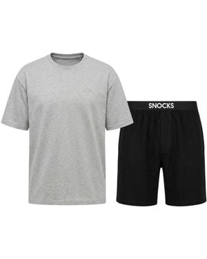 Snocks Pyjama - Grau