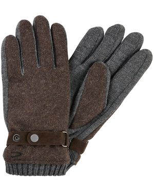 Camel Active Strickhandschuhe Mit Verstellriemen - Grau