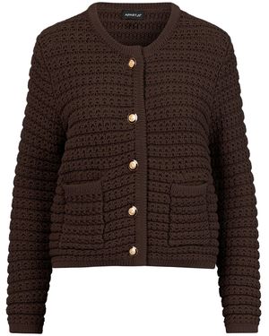 Apart Strickjacke - Braun