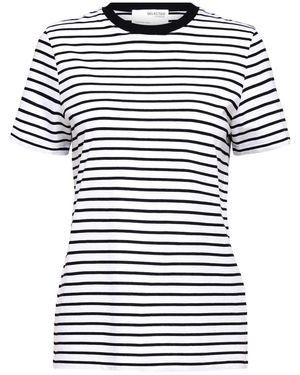 SELECTED T-Shirt Slfjesmines - Schwarz