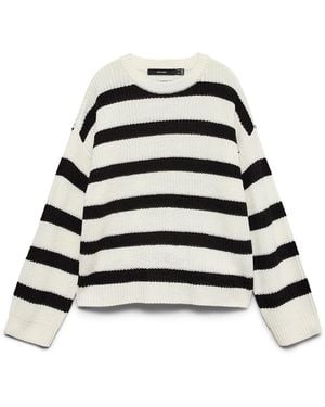 Vero Moda Pullover Vmlea - Weiß