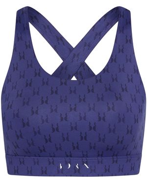 Born Top Monogram - Blau
