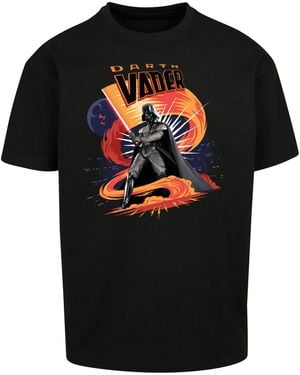 F4NT4STIC Shirt Star Wars Darth Vader Swirling Fury - Schwarz