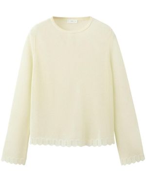 MANGO TEEN Pullover Perla - Weiß