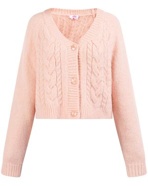 myMo Strickjacke - Pink
