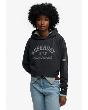 Superdry Sweatshirt Athletic Essentials - Schwarz