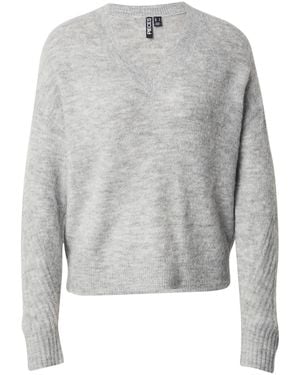 Pieces Pullover - Grau