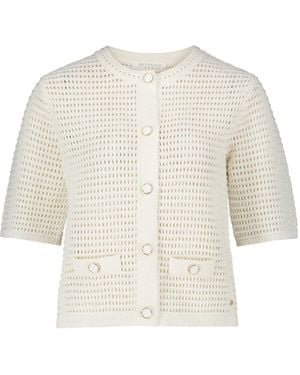 BETTY&CO Strickjacke - Weiß