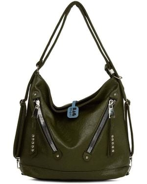 BagMori Schultertasche - Grün