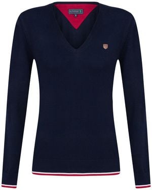 Sir Raymond Tailor Pullover 'Pergusars' - Blau
