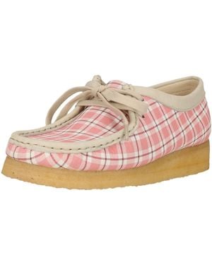 Clarks Schnürschuhe Wallebee - Pink