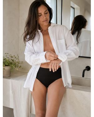 Zd - Zero Defects Panty Maena High Waist Menstrual Panty - Schwarz