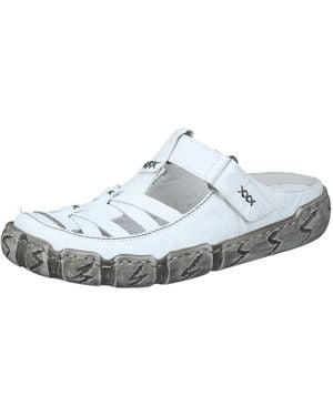 Rieker Clogs Basic - Weiß