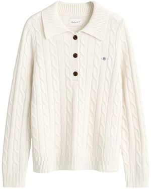 GANT Pullover - Weiß