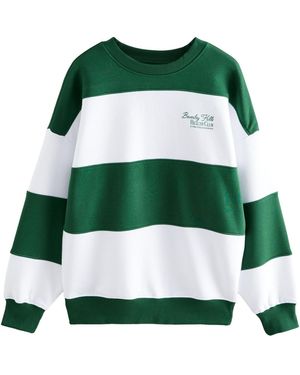 Next Sweatshirt 'Paris' - Grün